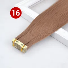 Seamless Hair Extension Highlight Colour Hair Extension - 16 Colours 1 Piece - View 1