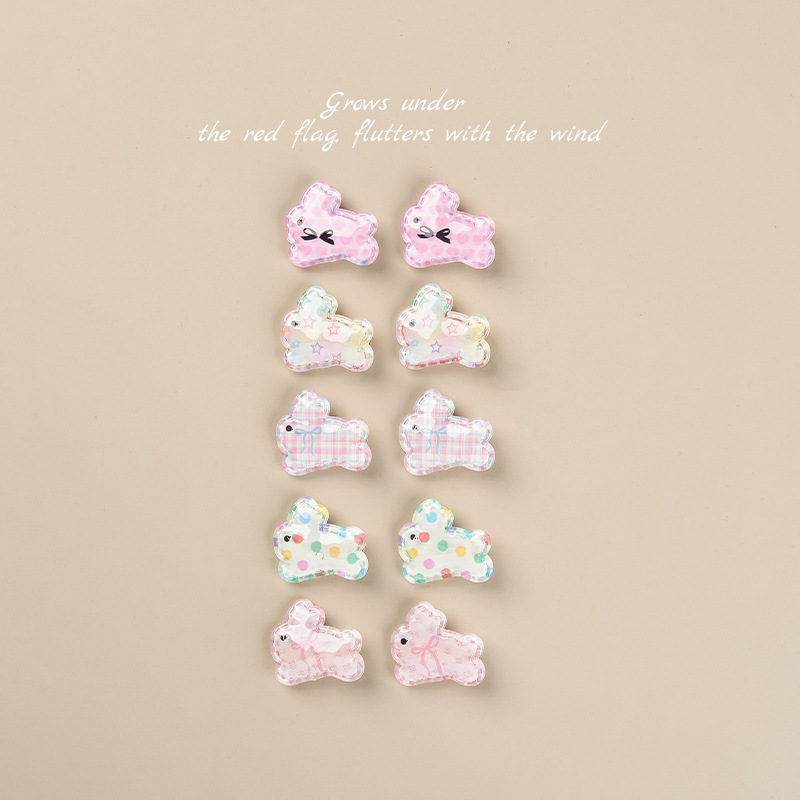 Children's Hair Bands Cute Rabbit Duckbill Clip