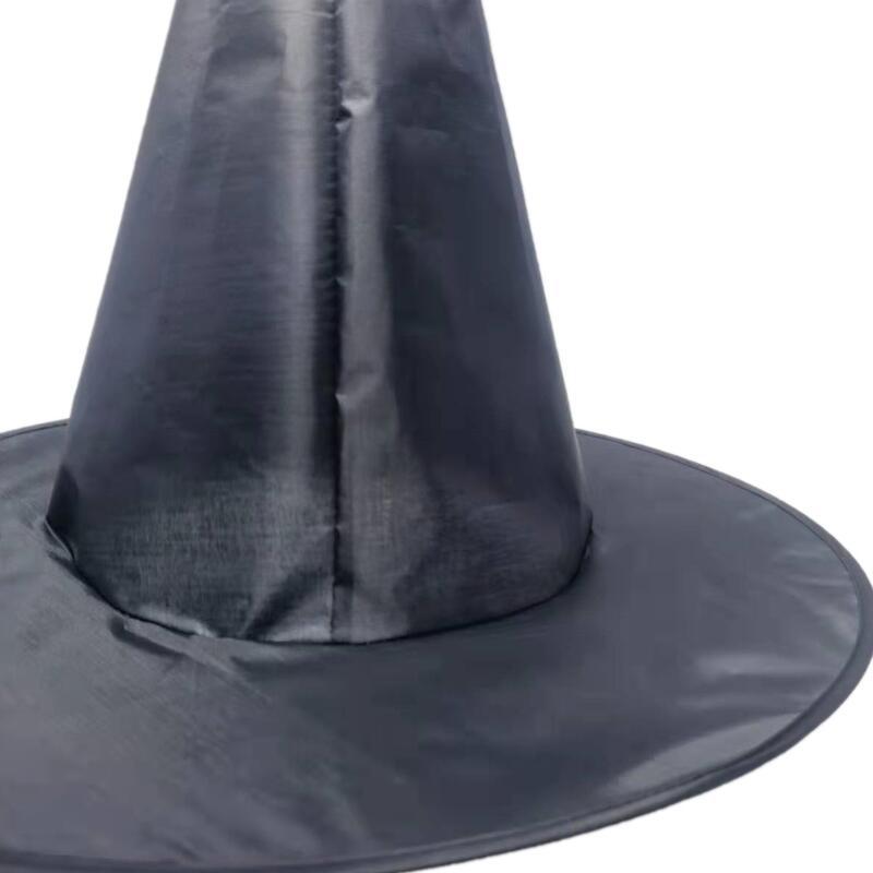 Title 6, Black Polyester Taffeta Wizard