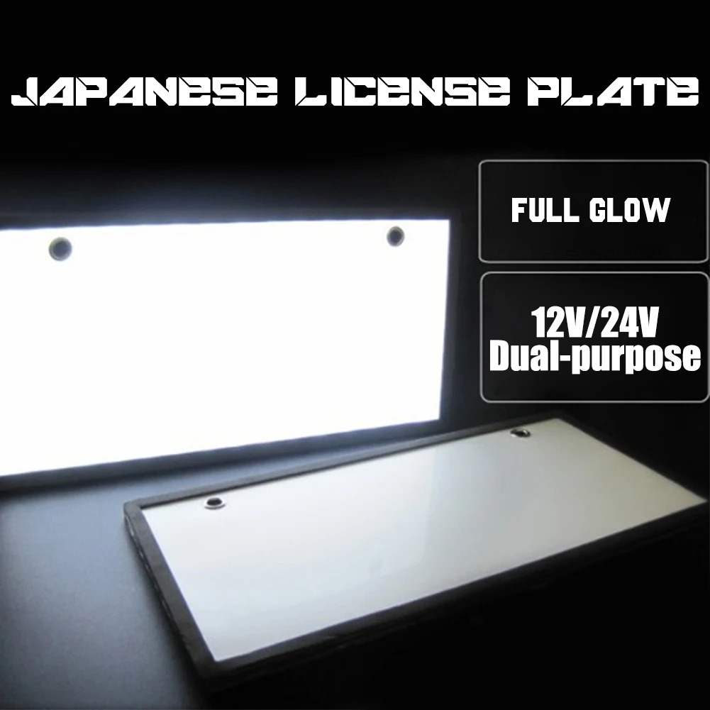 Led Truck Luminous License Plate Light