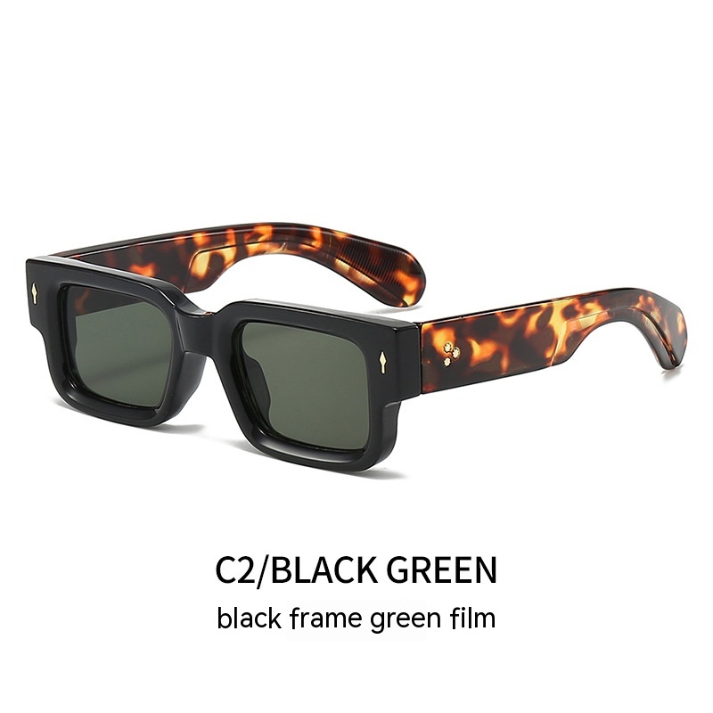 Black Frame Leopard Print