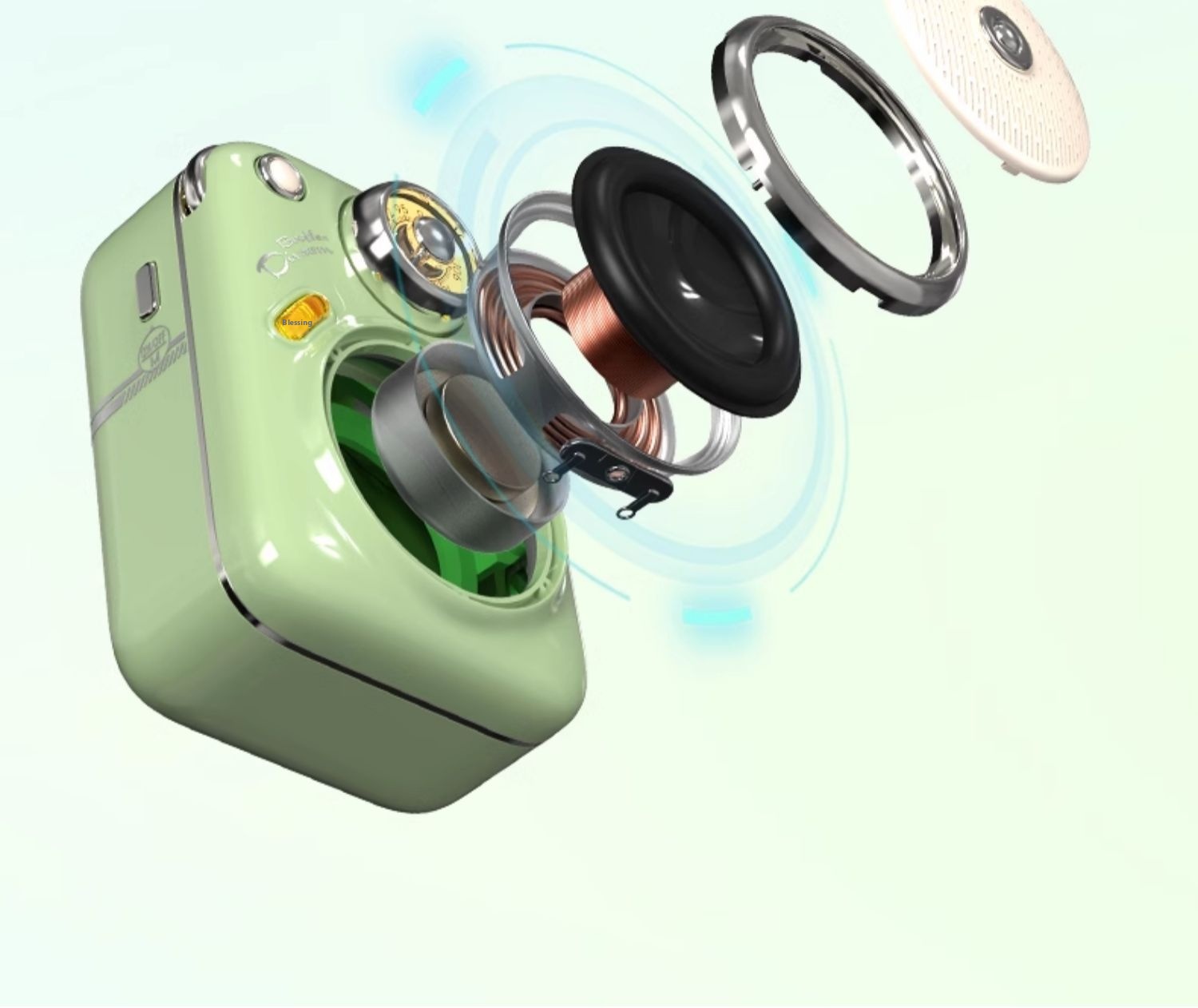 Bluetooth Mini-portable Audio Radio - Image 24