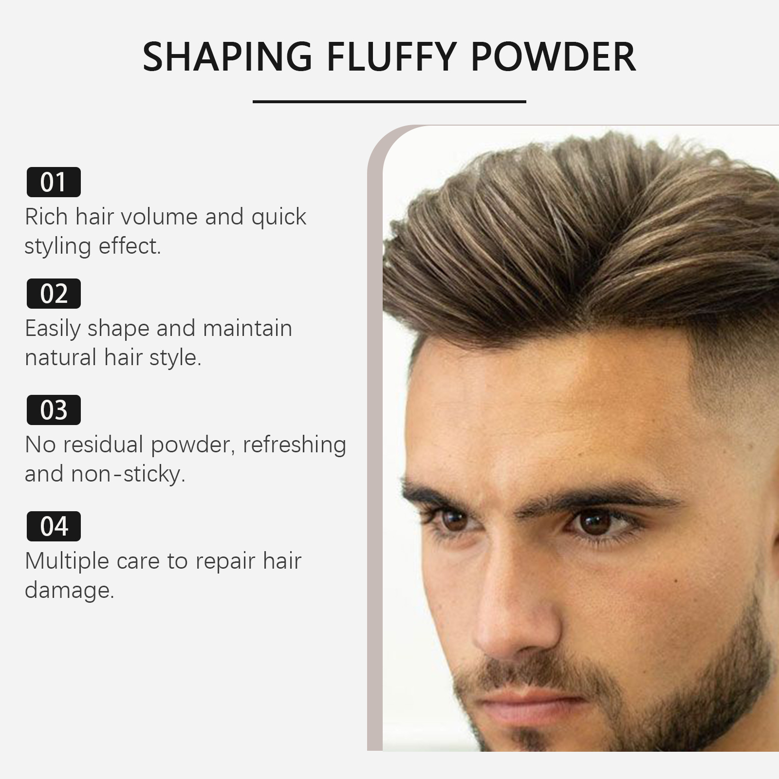 Title 5, Lazy Hair Shape Fluffy Shaping Powder