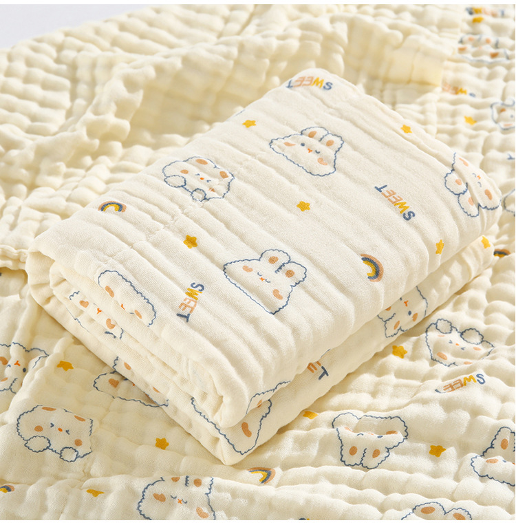 Six-layer Gauze Baby Blanket Infant Bath Towel Newborn