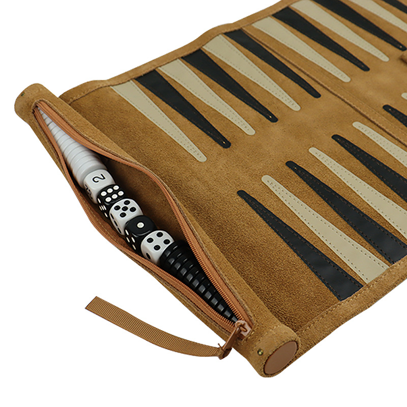 Backgammon and chess set (blue)