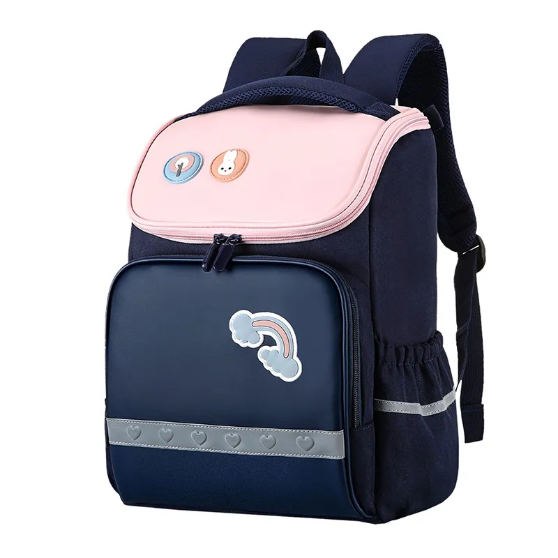 Portable Burden Alleviation Breathable Children's Backpack - Blue