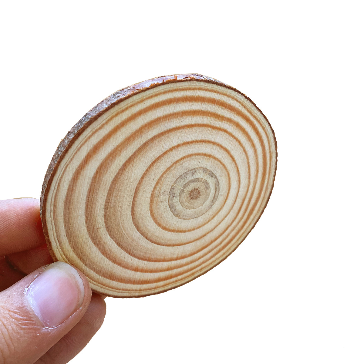 Title 1, Christmas Festival Natural Wood Piece Wooden Po...