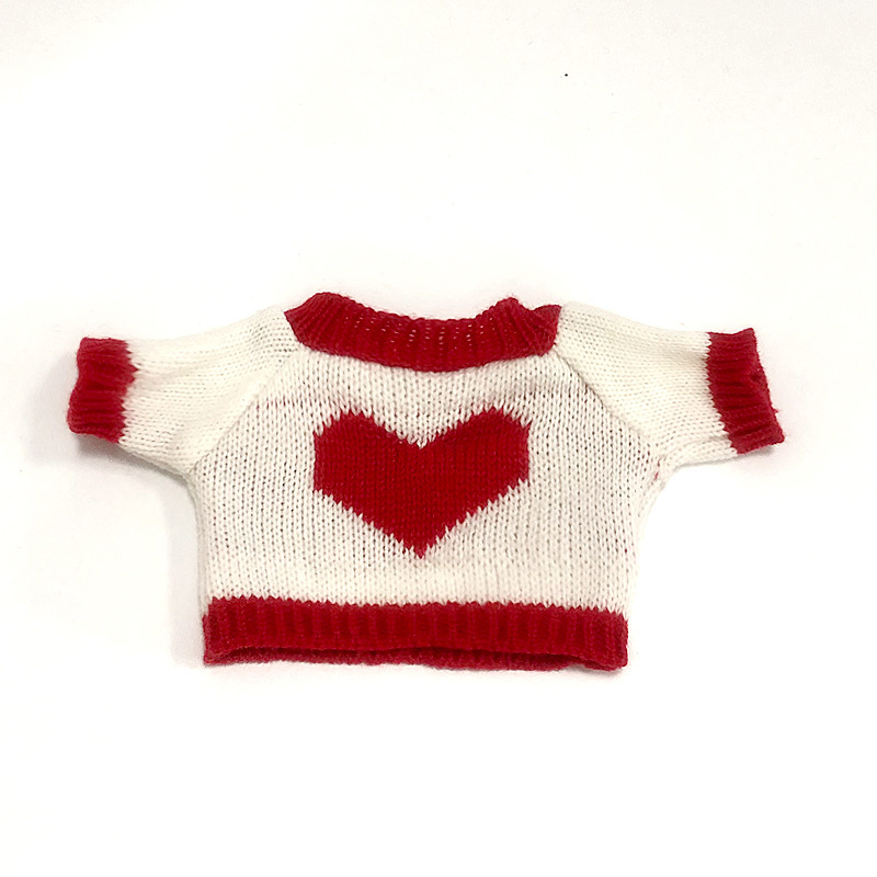 Red Bilateral Love Sweater