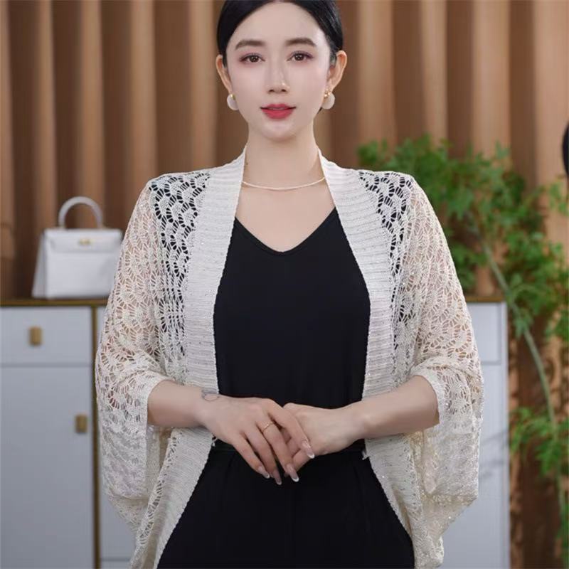Knitted Shawl Fashionable Sun-protection Jacket