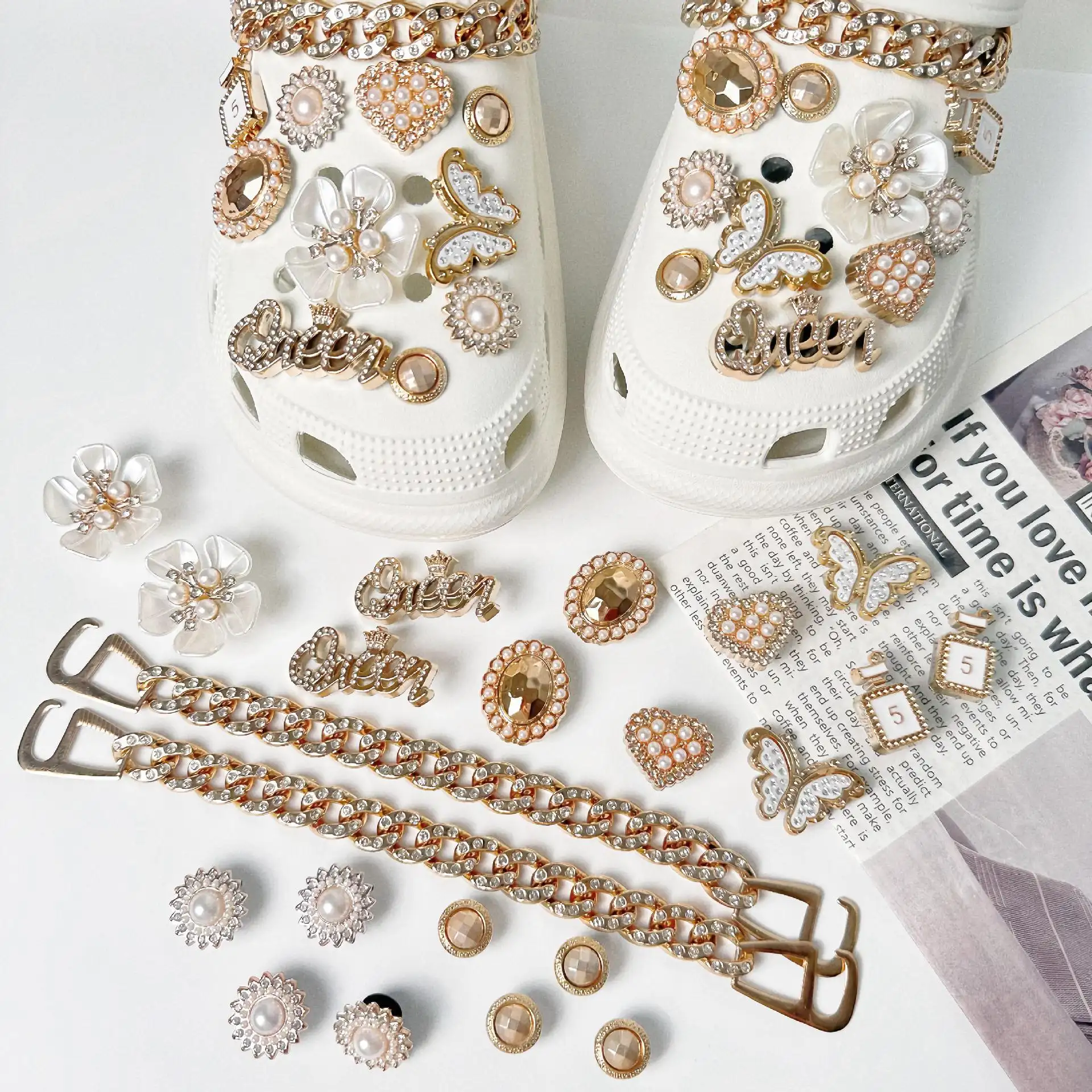 High Sense Diy Shoe Buckle Sets