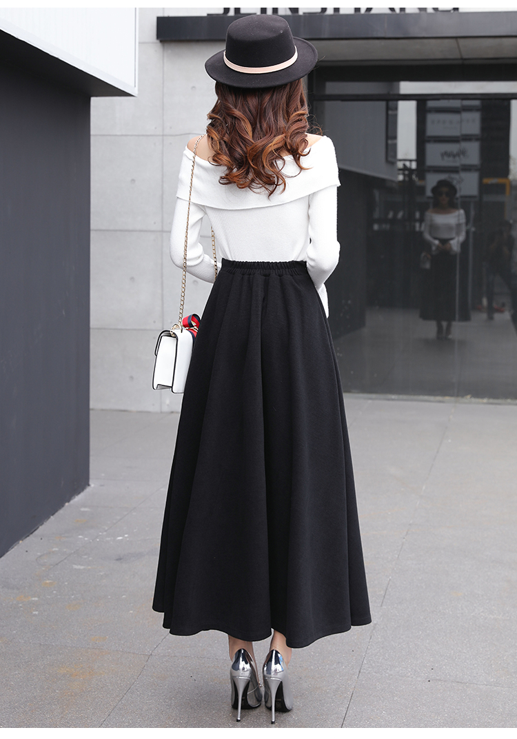 Title 26, Thick woolen skirt for women. Provides warmth a...