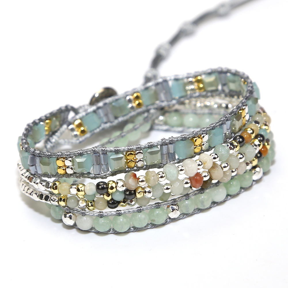 Retro-style Fashionable Mixed-wear Womens Braided Bracelet