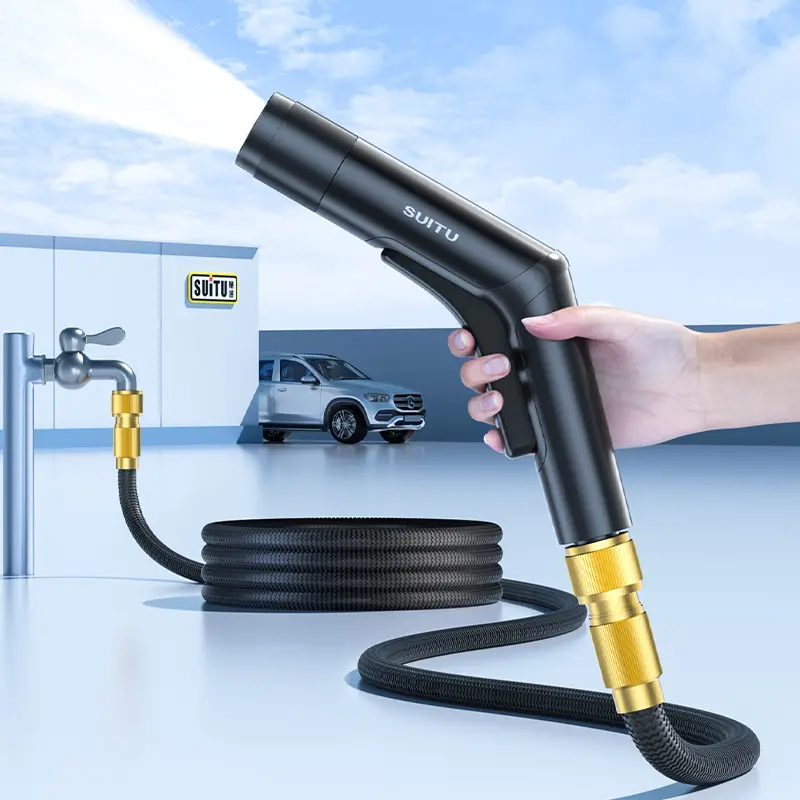 Household Artifact High-pressure Water Gun Telescopic Pipe