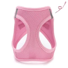 Cat Pulling Rope Vest-style Slip Dogs And Cats Rope Pet Outing Mesh Cat Leash - Pink Hand Holding Rope - View 1