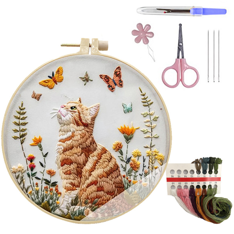 Embroidery Christmas Embroidery KIT Christmas KIT