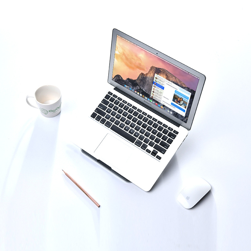 Portable Heat Dissipation Increased Aluminum Alloy Laptop Stand