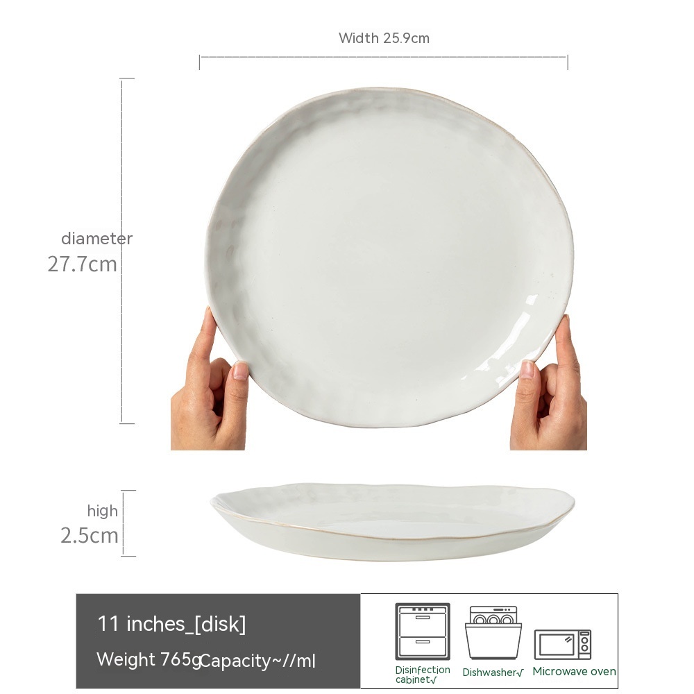 Special Shaped Plate White