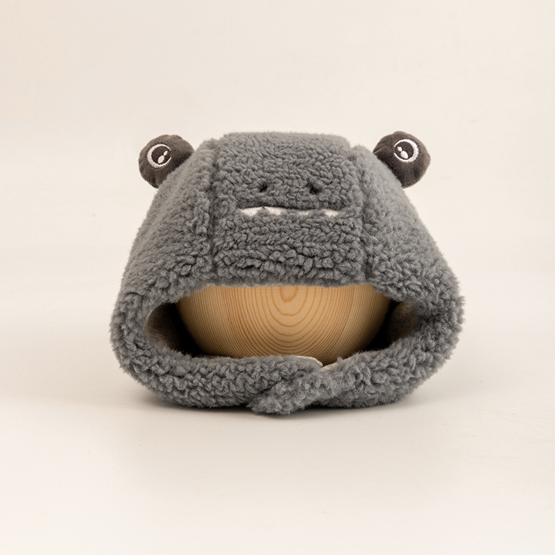 Plush Cartoon Gray