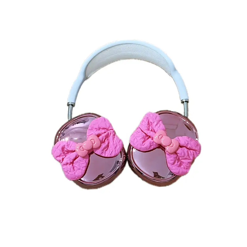 Electroplated 3D Bow For Headphone Cases