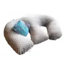 Multi-functional Nursing Pillow With Double-layer Design Baby Feeding Pillow To Prevent Milk Spillage And Spitting Up Supportive Cushion For Feeding view 3