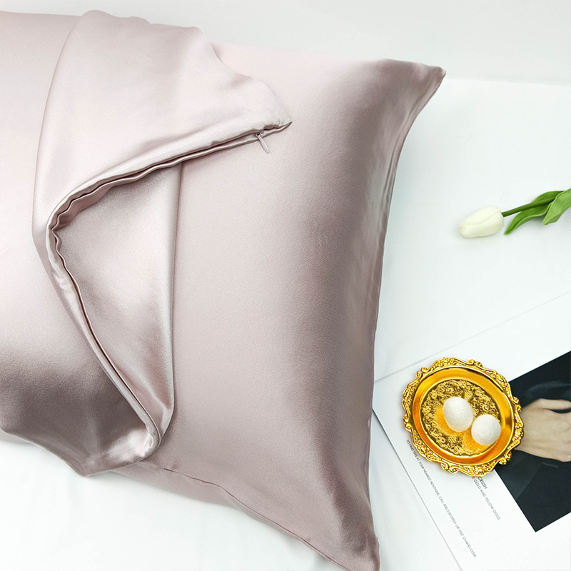 Solid-color Versatile Double-sided Silk Pillowcase