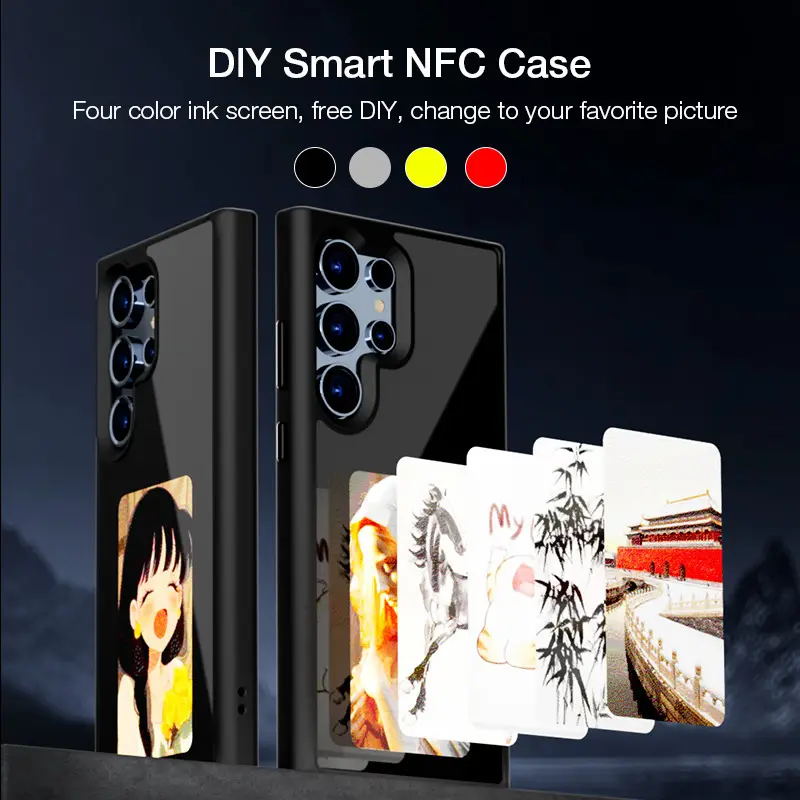 Four-color NFC E-ink Screen Phone Case