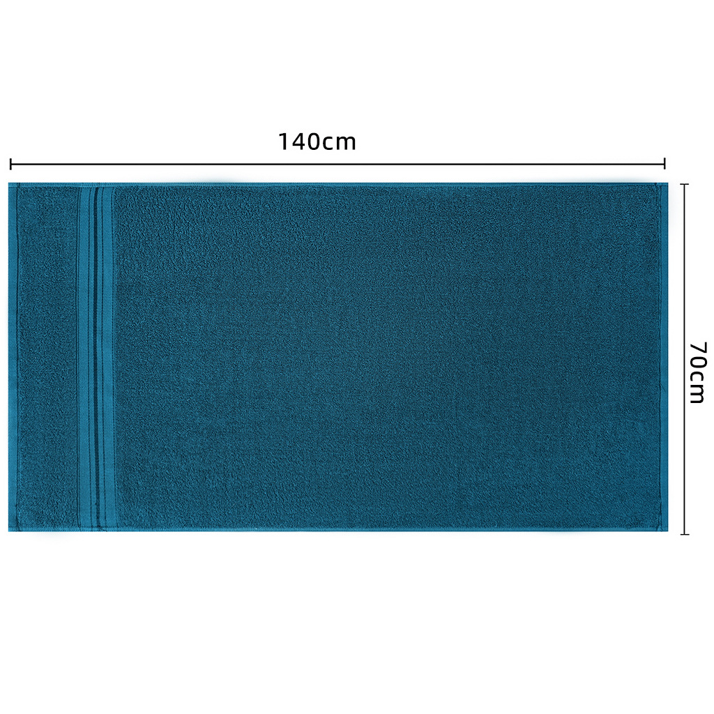 Pure Cotton Bath Towels For Home Use  Absorbent Towel Set For Adults 4