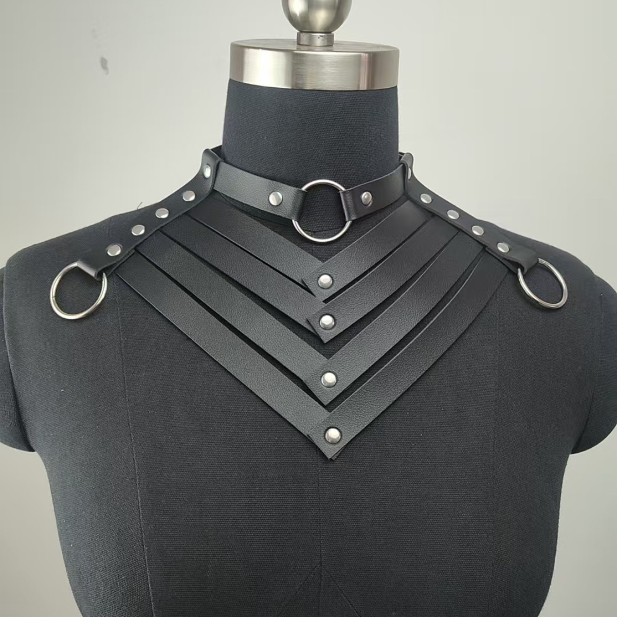 Leather Collar Necklace