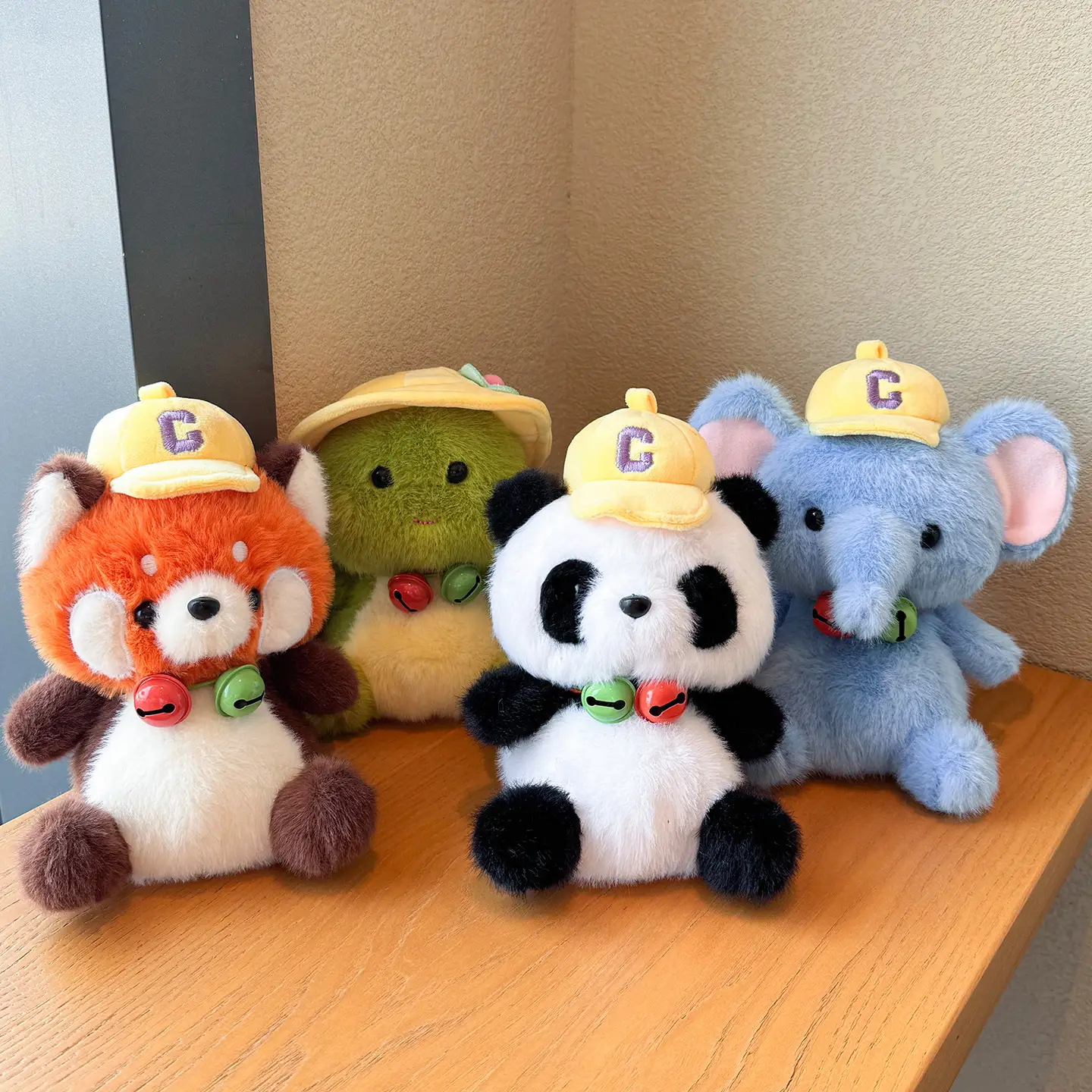 Cute Desk Companion Panda Plush Toy Little Panda Figurine