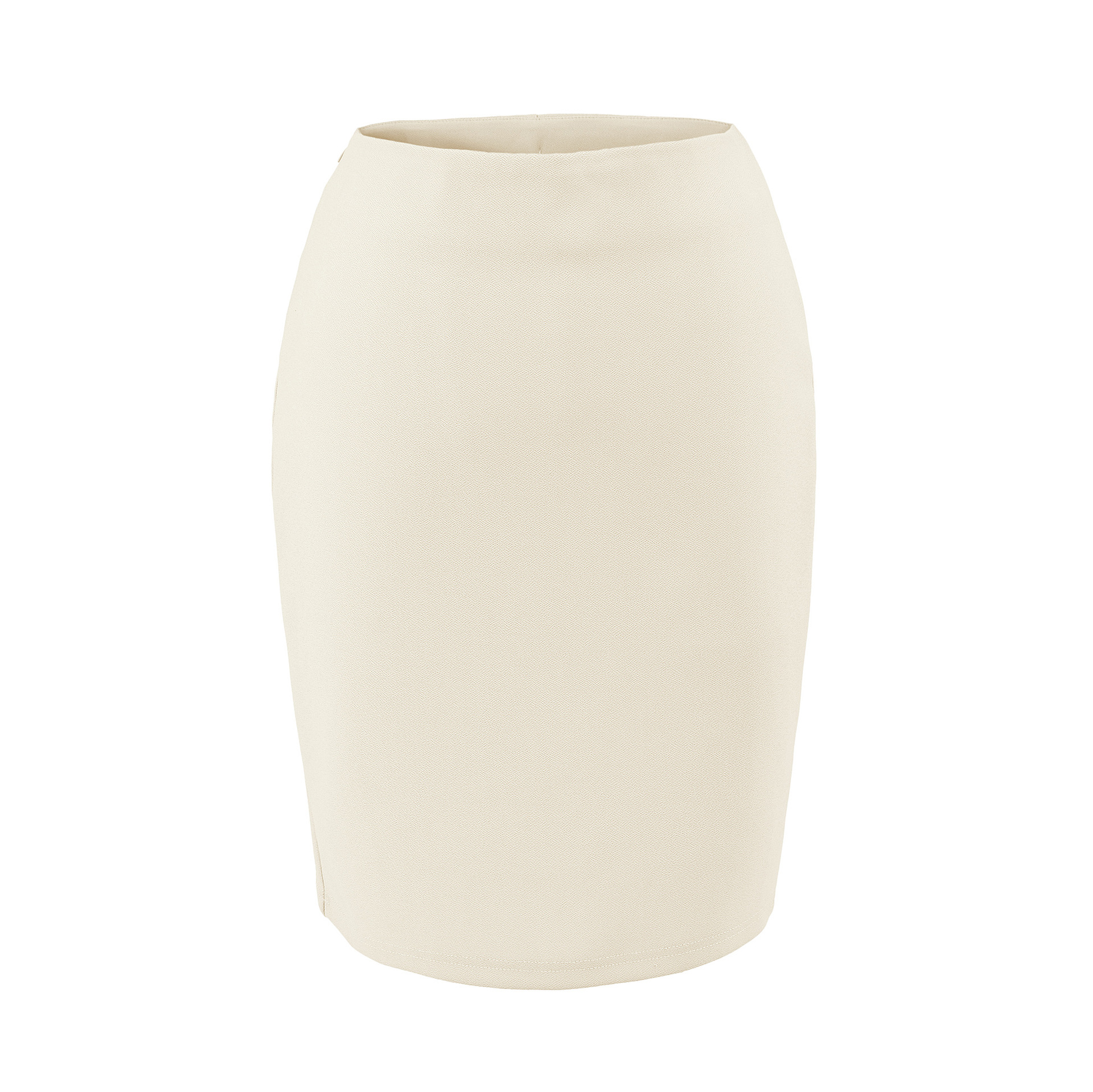 Womens Summer New Solid-Color High-Waisted Skirt