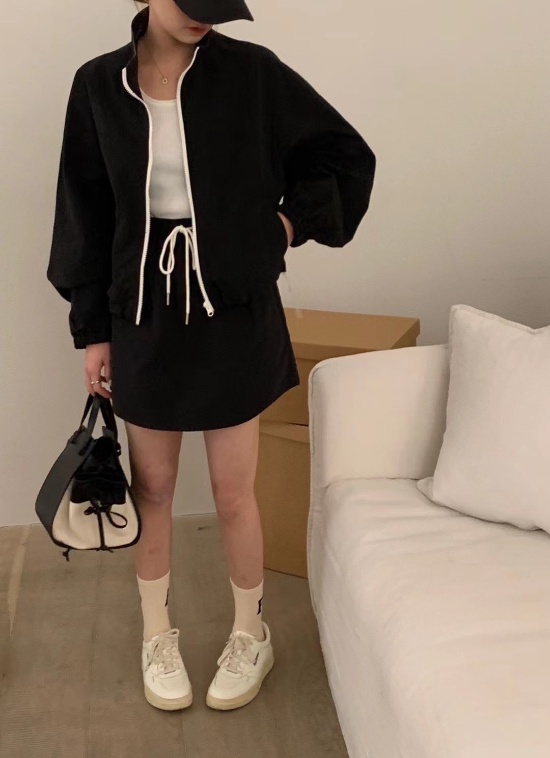 Women's summer two-piece set – styled resort look
