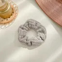 1 Light Gray Knitted Hair Band