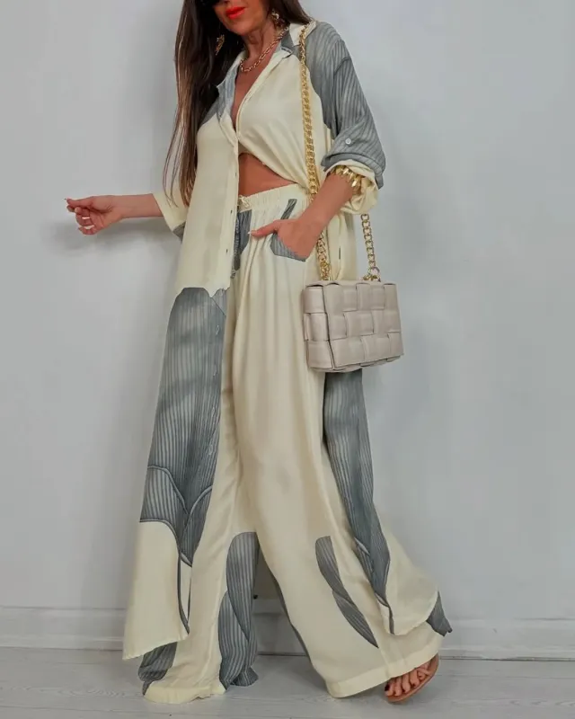 Women's Clothing Fashion Colorblock Loose Shirt White - Shop at LoveMi