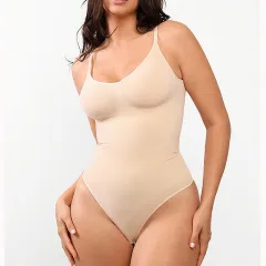 Women's Fashion Casual Hip Lifting Seamless Shapewear - Skin Colour-M - View 1