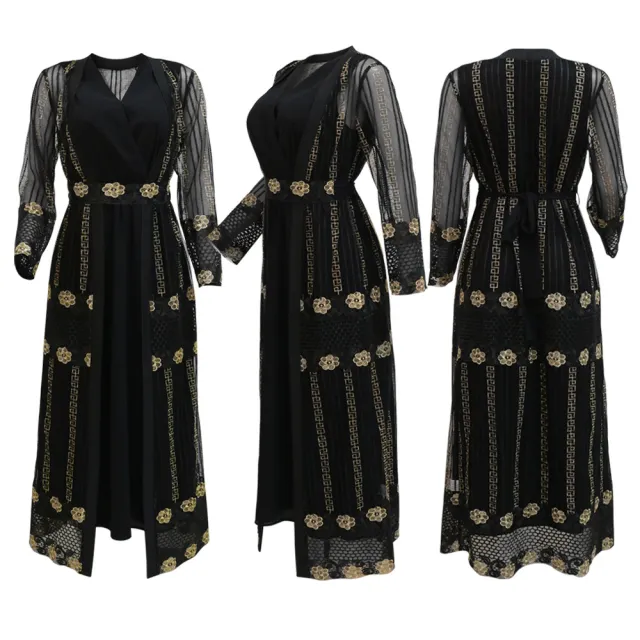 Vest Dress Kraft Tan Dress Suit Black - Shop at LoveMi