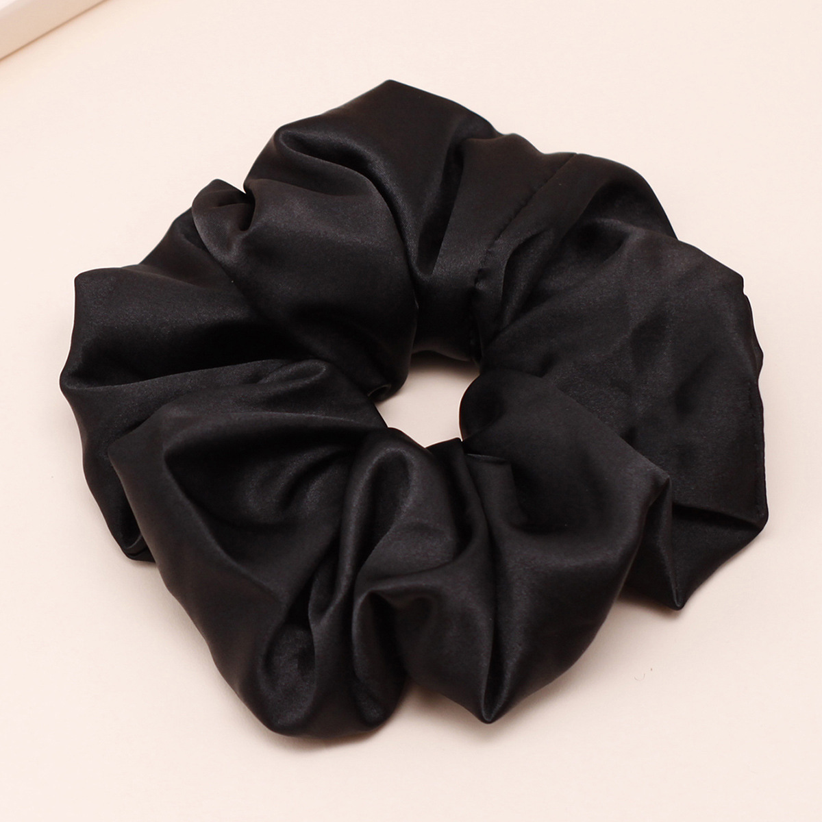 4 Black Oversized Hair Ring