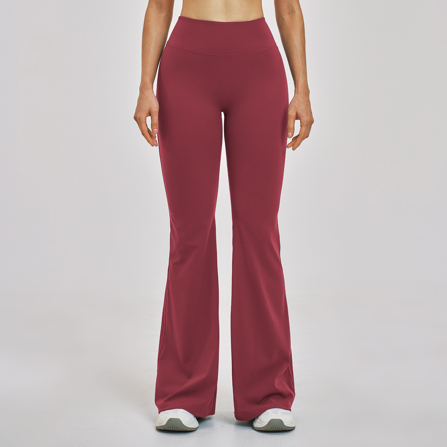 High-Waisted Flared Yoga Pants, picture 4 of 5