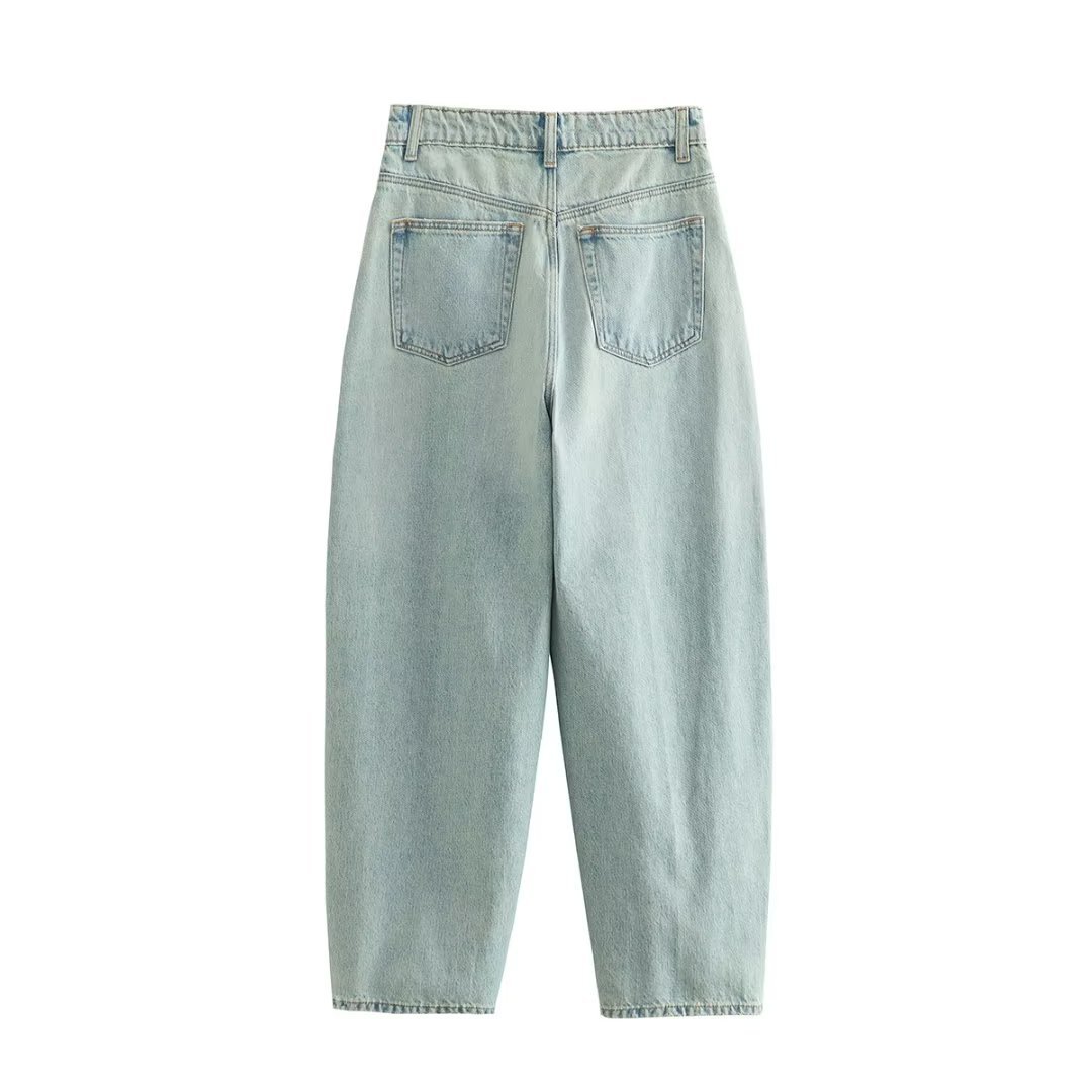 Summer Women's European And American Wind Waist Jeans