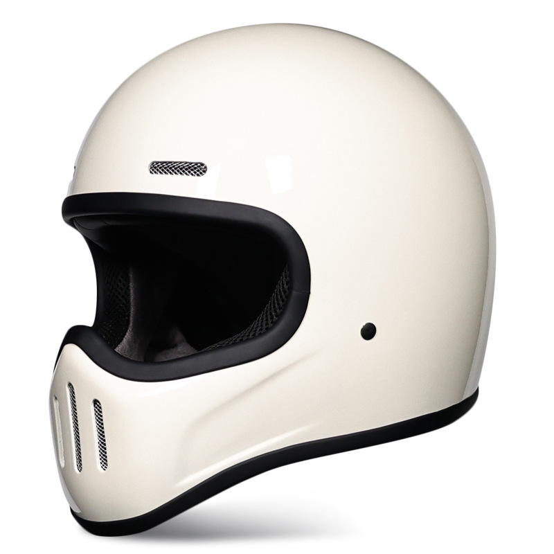 Small-shell Retro Helmet For Motorcycles, Cruisers, And Scooters