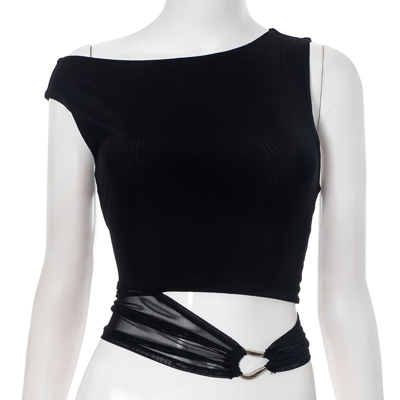 Women's Shoulder Personality Slim Fit Vest