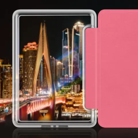 Acrylic Handheld Smart Leather Protective Case