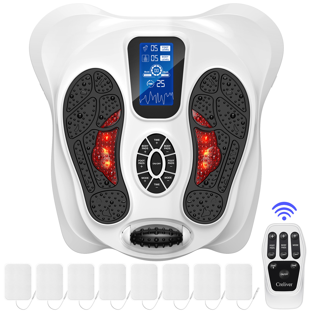 Low-Frequency Pulse Foot Massager