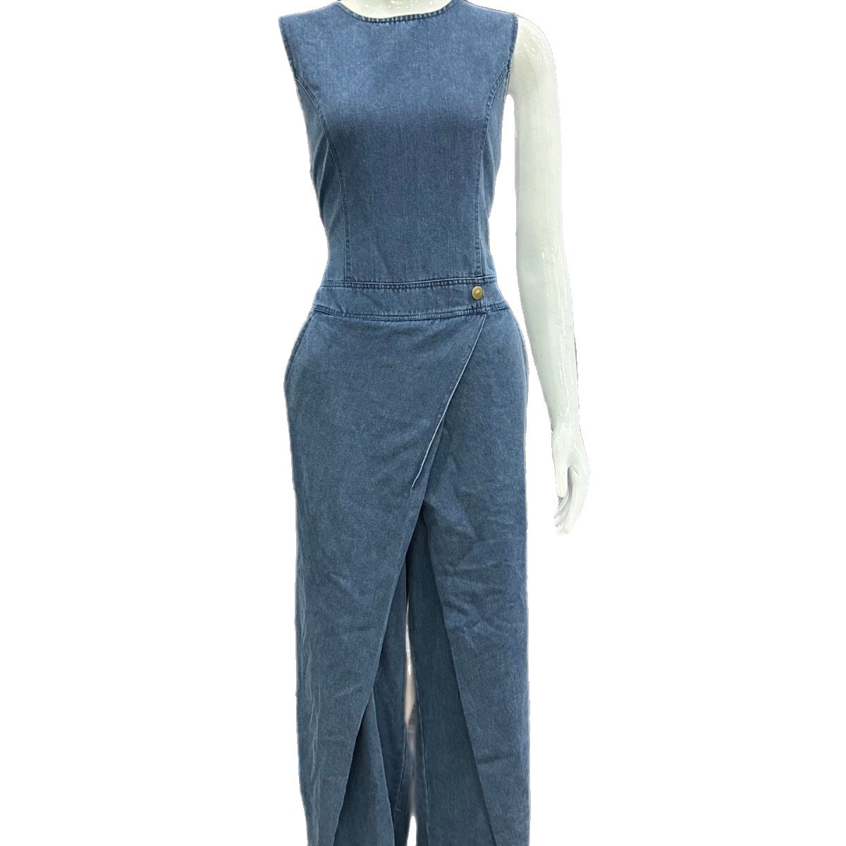 Women's Fashion Trendy Cowprint Sleeveless Jumpsuit 5
