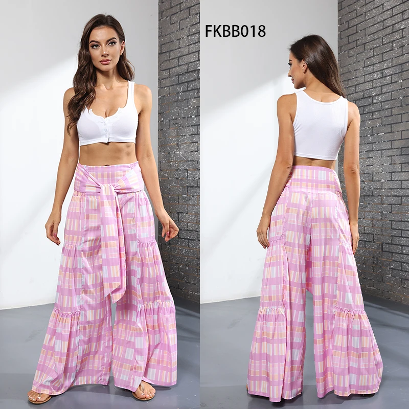 Title 37, Neue Damen Weite Freizeithose Digitaldruck Stra...