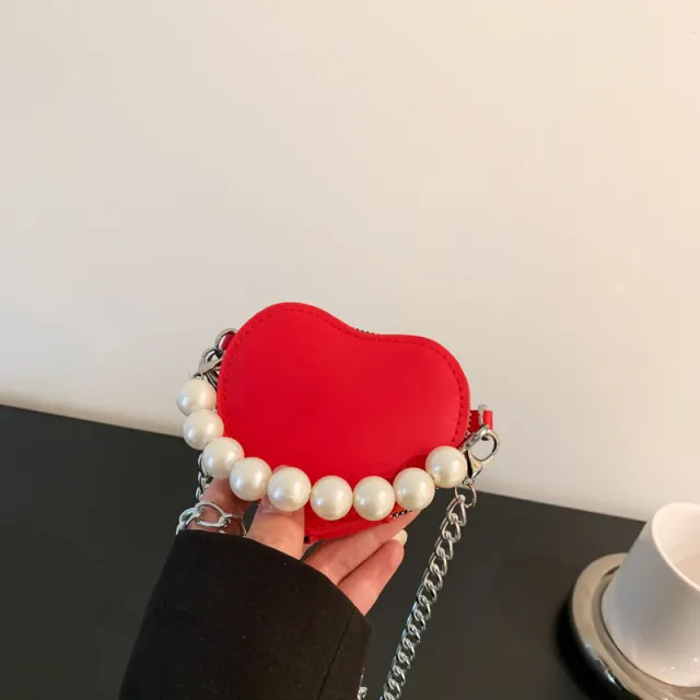 Niche Design New, Trendy, And Personalized Heart shaped Bag Red - Shop at LoveMi