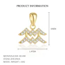 Aquariansingle Pendant
