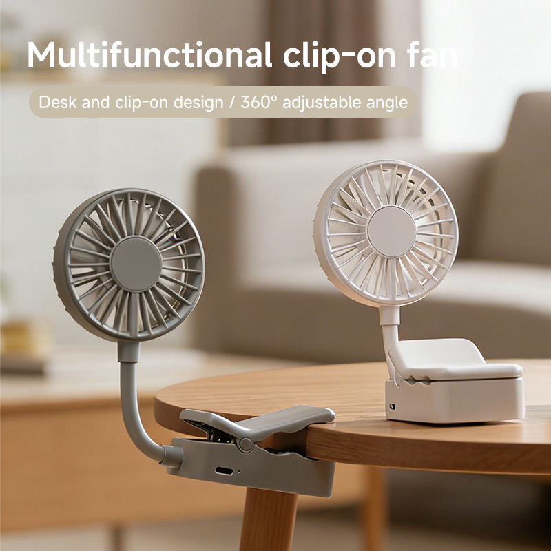 Portable Multi-function Clip-on Fan, Suitable For Outdoor Use