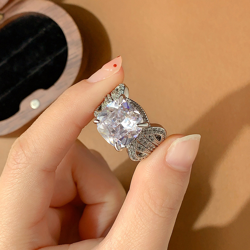 Rhinestone Adorned Ring