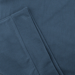 Loose-Fit Men’s Stand Collar Short-Sleeve Corduroy Shirt Loose-Fit Men’s Stand Collar Short-Sleeve Corduroy Shirt