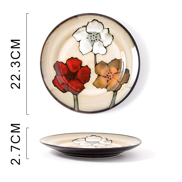 Flower Language Plate Dish